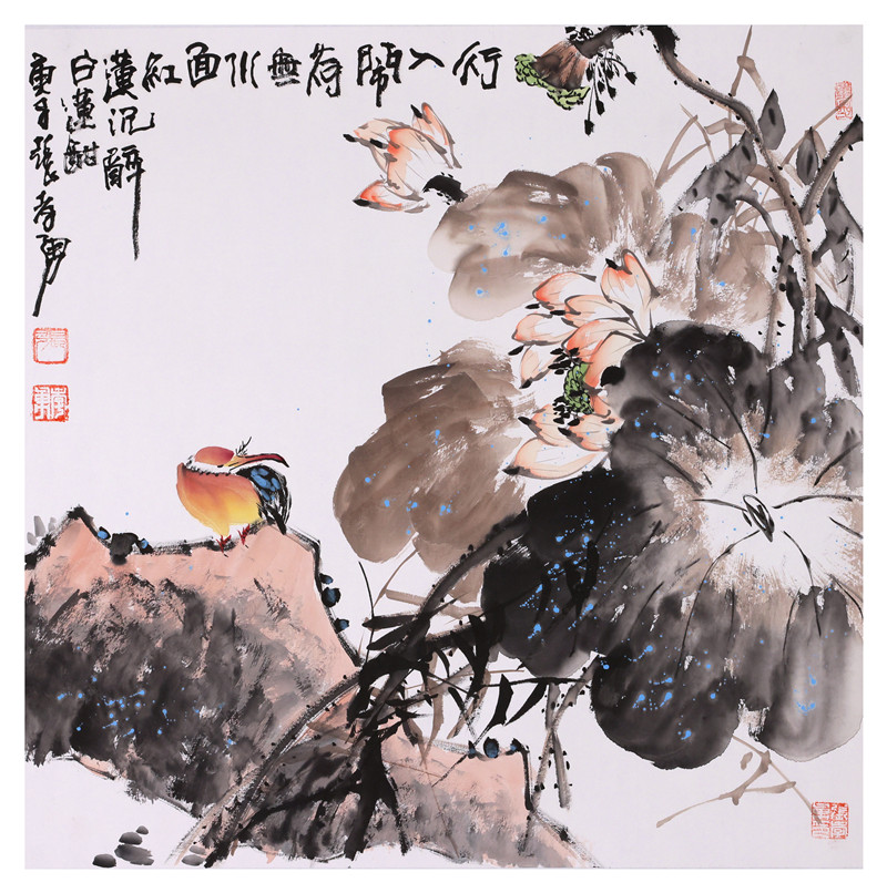 著名艺术家张孝勇绘画艺术