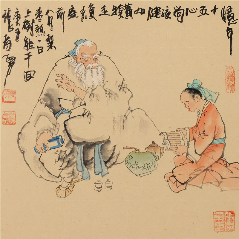 著名艺术家张孝勇绘画艺术