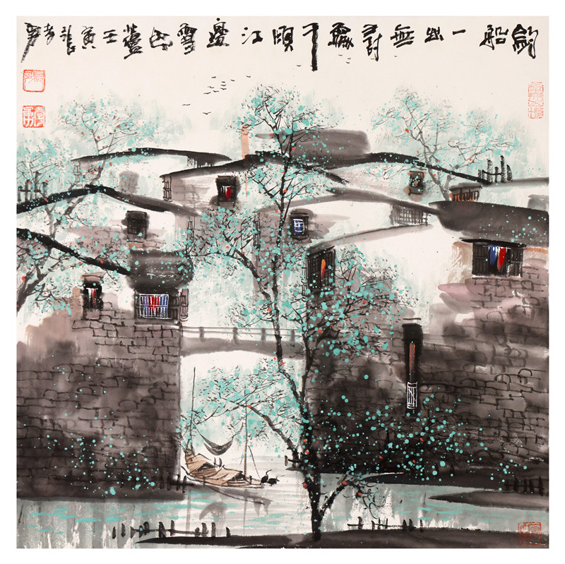 著名艺术家张孝勇绘画艺术