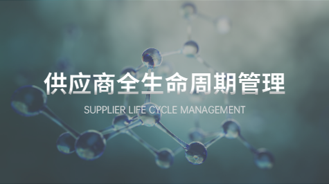 供应商全生命周期管理