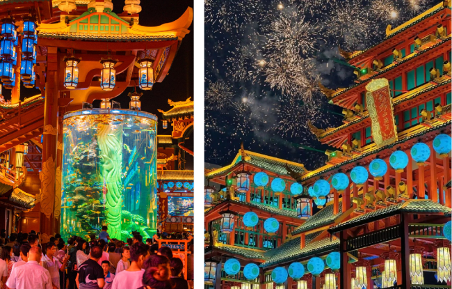 青岛明月·山海间不夜城人气爆棚,赢康科影达参与打造国潮夜游 青岛明月·山海间不夜城人气爆棚,赢康科影达参与打造国潮夜游
