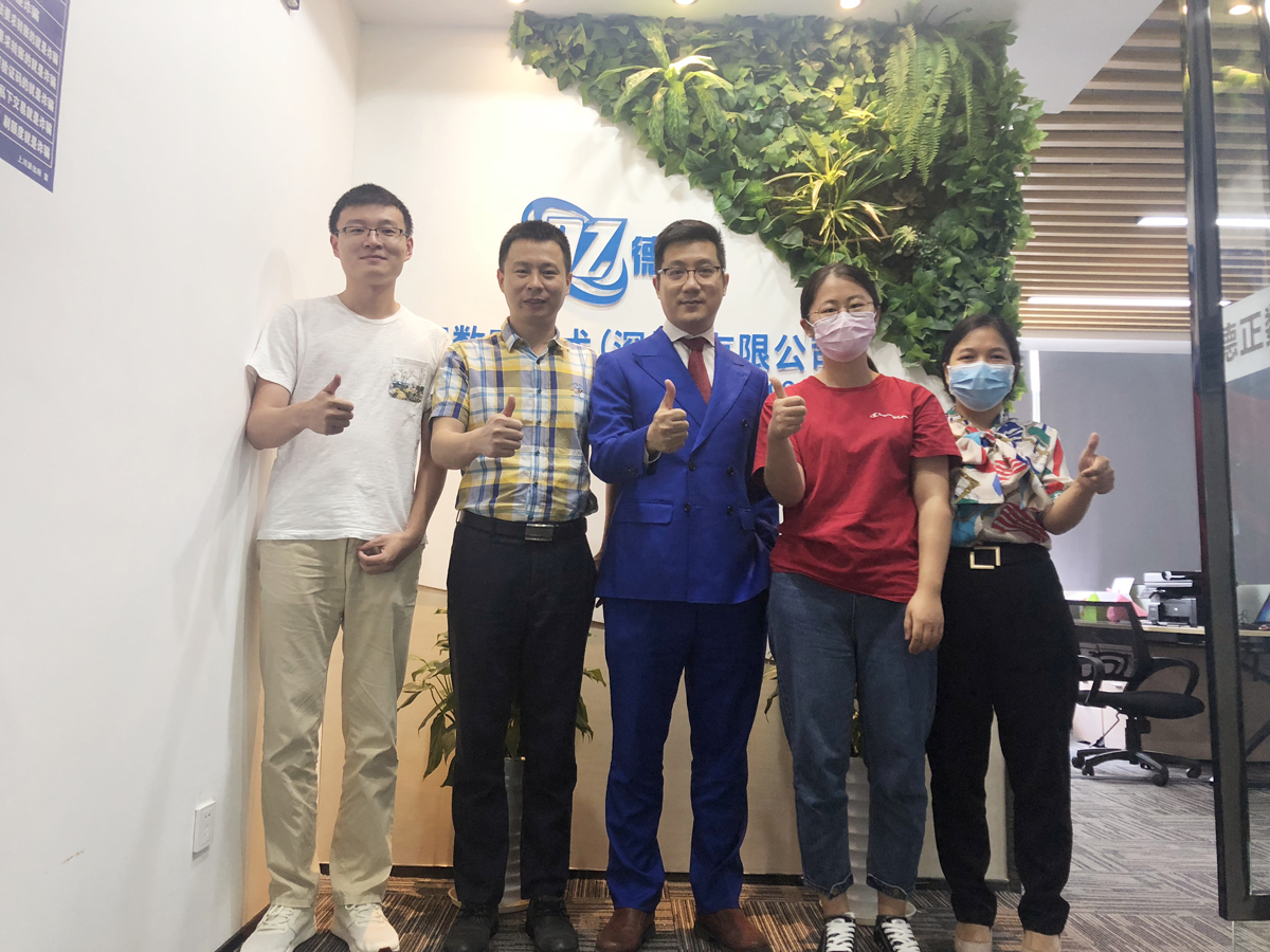 热烈欢迎达索SOLIDWORKS渠道销售经理莅临德正数字指导工作 热烈欢迎达索SOLIDWORKS渠道销售经理莅临德正数字指导工作