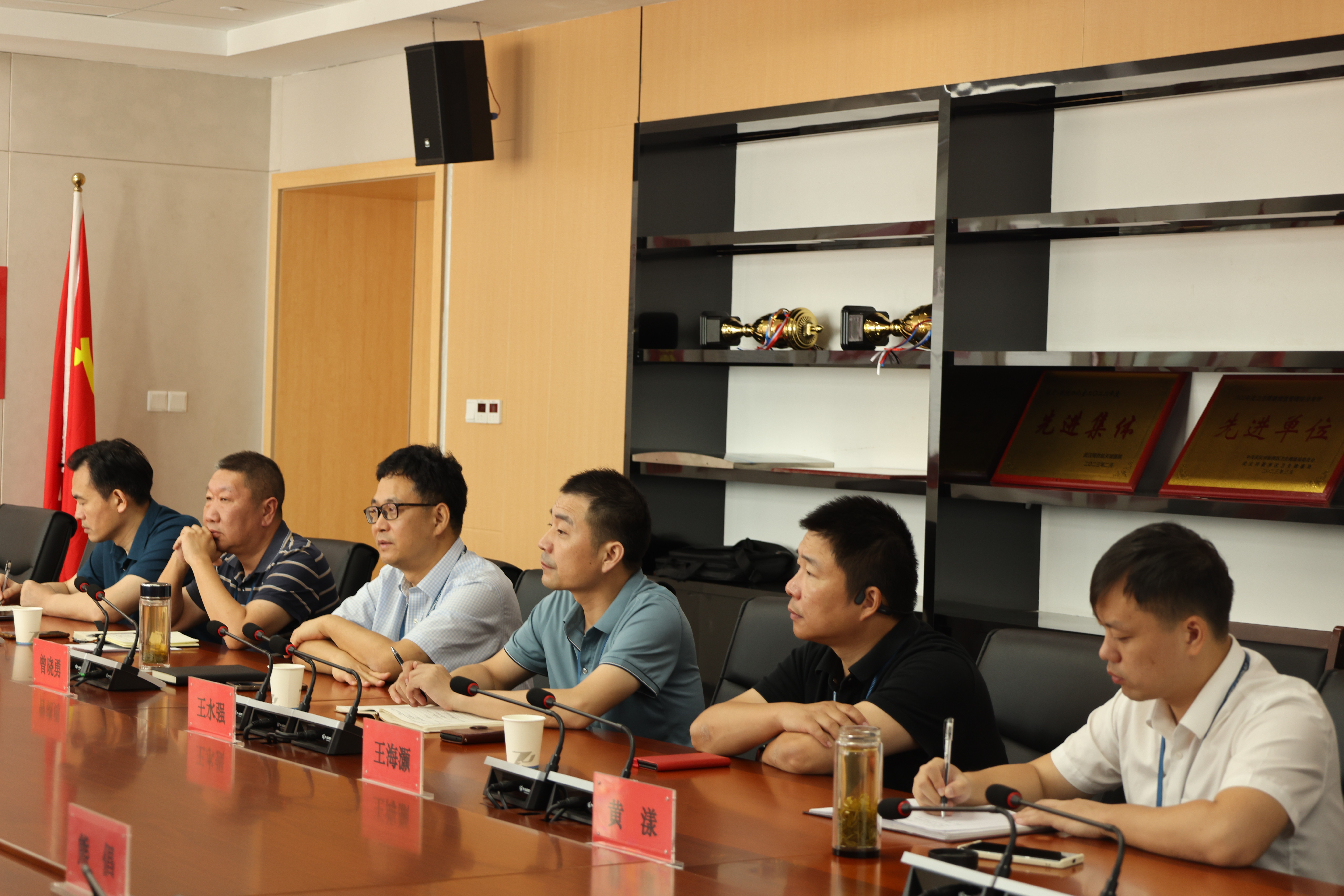 黄陂区人民医院领导一行莅临武汉同济航天城医院开展调研学习 黄陂区人民医院领导一行莅临武汉同济航天城医院开展调研学习