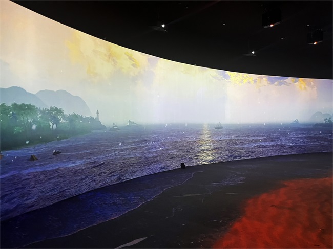 山海之城，国际梅沙，赢康科影达参与打造小梅沙品牌沉浸式展厅
