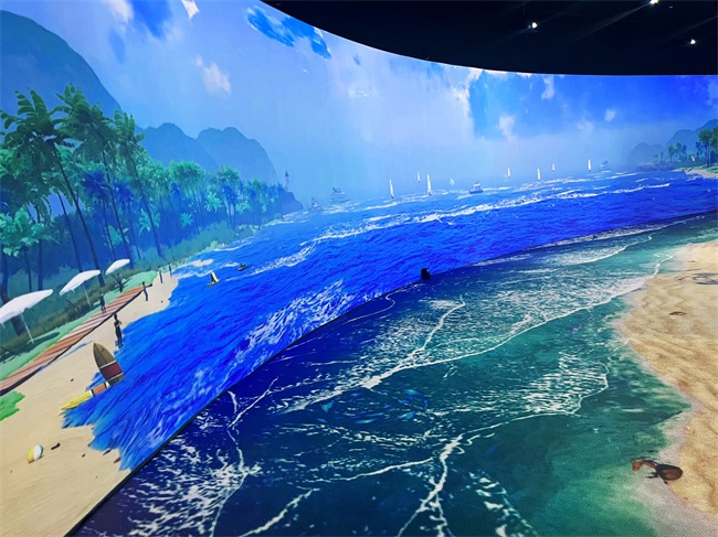 山海之城，国际梅沙，赢康科影达参与打造小梅沙品牌沉浸式展厅