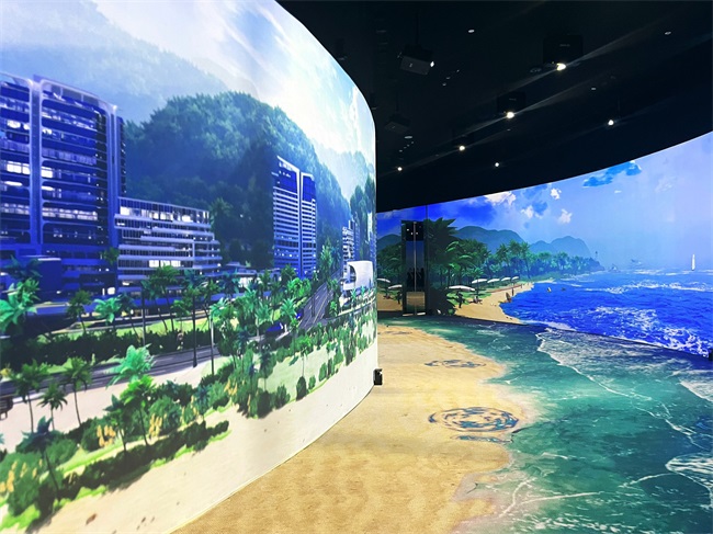 山海之城，国际梅沙，赢康科影达参与打造小梅沙品牌沉浸式展厅