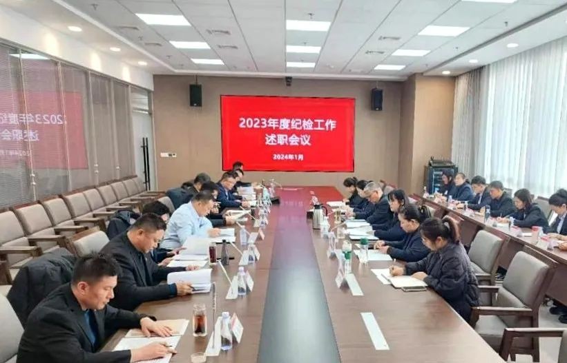 德达集团纪委召开2023年度纪检工作述职会议