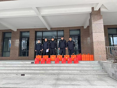 瑞兔辞旧去，龙腾迎新来 ——浙江盛安保安服务有限公司春节慰问活动