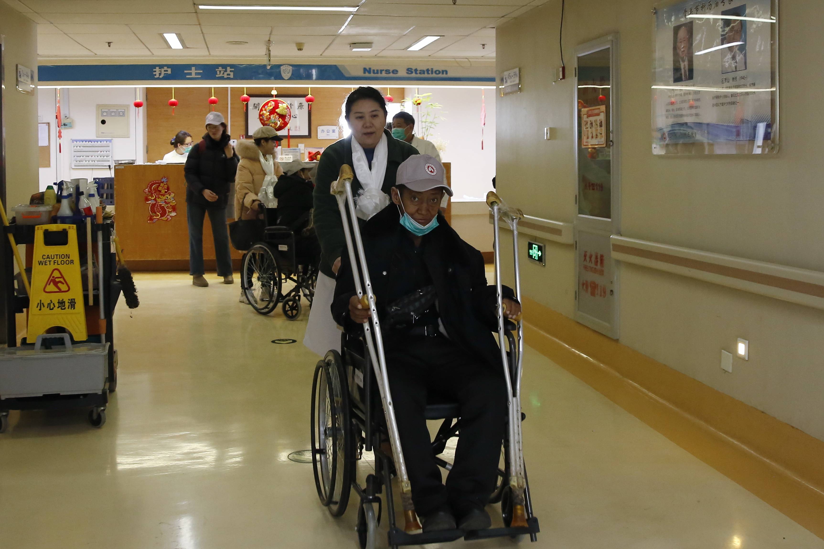 瑞雪迎春 大骨节病公益项目患者治愈返程