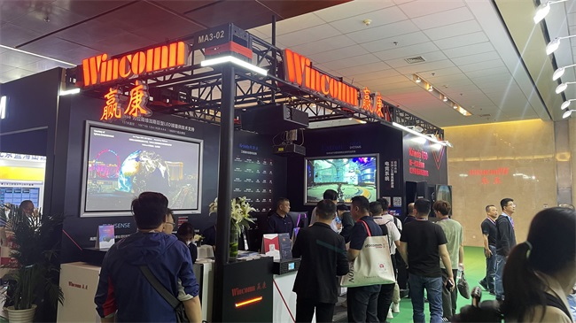 InfoComm展会精彩继续,为您揭晓赢康展位更多亮点细节 InfoComm展会精彩继续,为您揭晓赢康展位更多亮点细节