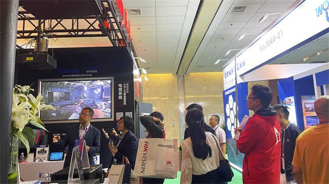 InfoComm展会精彩继续,为您揭晓赢康展位更多亮点细节 InfoComm展会精彩继续,为您揭晓赢康展位更多亮点细节