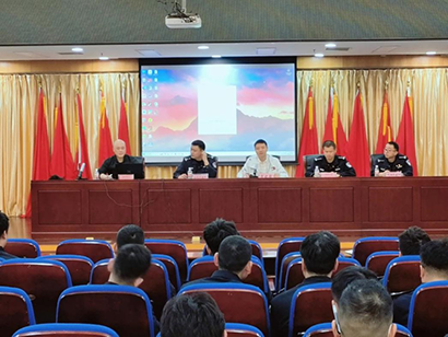 浙江盛安参加白杨街道办事处第一季度警网协同工作培训