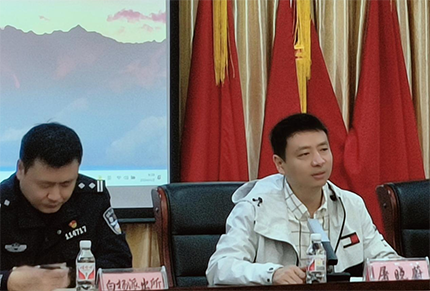 浙江盛安参加白杨街道办事处第一季度警网协同工作培训