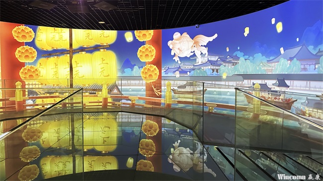 赢康为西安博物院打造360°全景环绕式沉浸影院