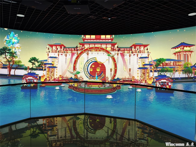 赢康为西安博物院打造360°全景环绕式沉浸影院