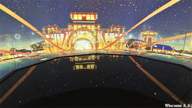 赢康为西安博物院打造360°全景环绕式沉浸影院