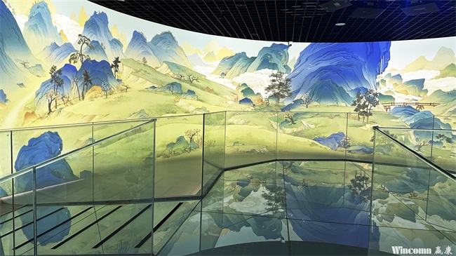 赢康为西安博物院打造360°全景环绕式沉浸影院