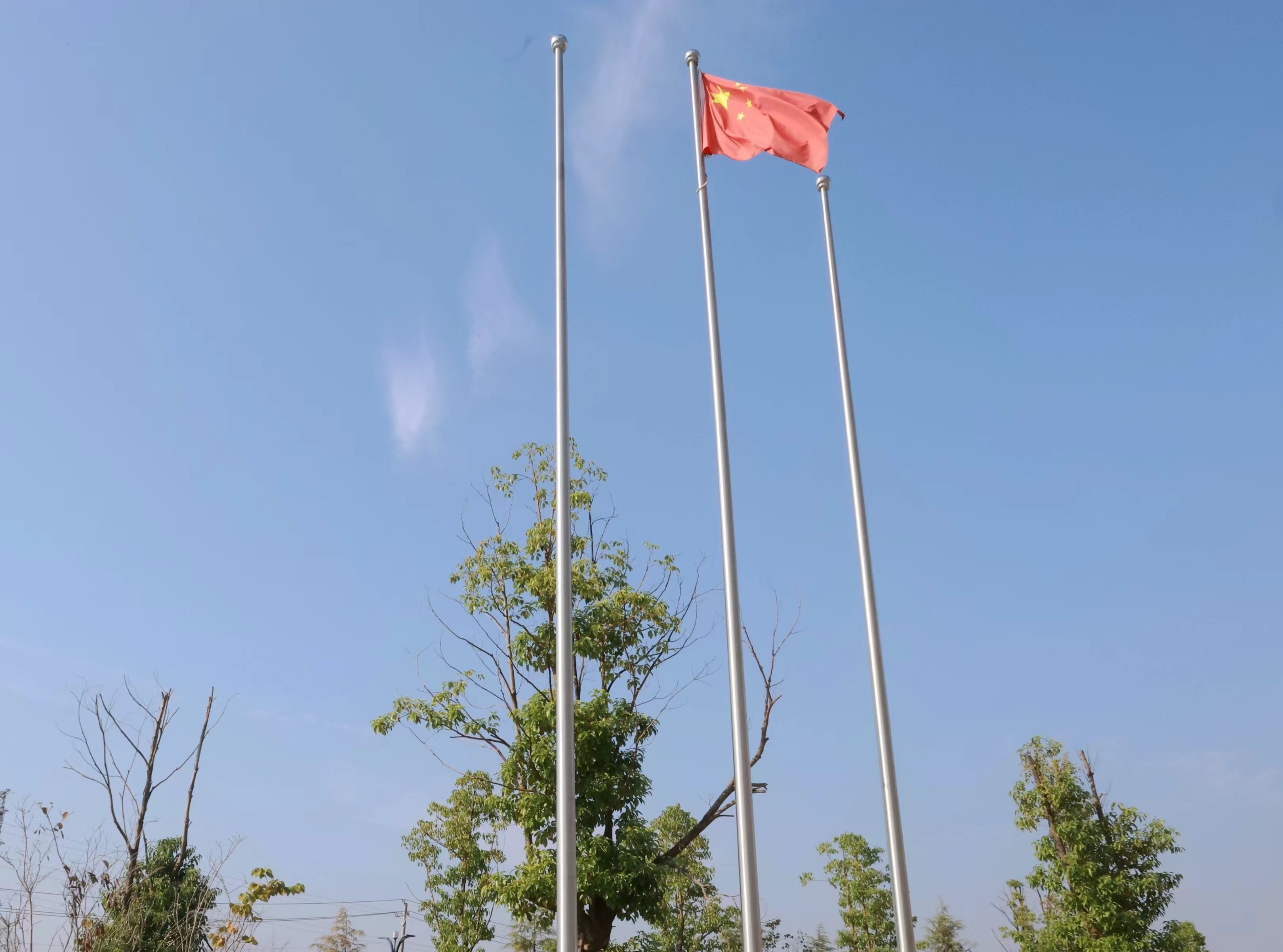 盛世华诞·锦绣中华:武汉同济航天城医院举行国庆节升旗仪式 盛世华诞·锦绣中华:武汉同济航天城医院举行国庆节升旗仪式