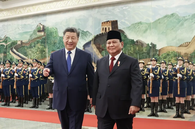 习近平同印度尼西亚总统普拉博沃会谈 习近平同印度尼西亚总统普拉博沃会谈