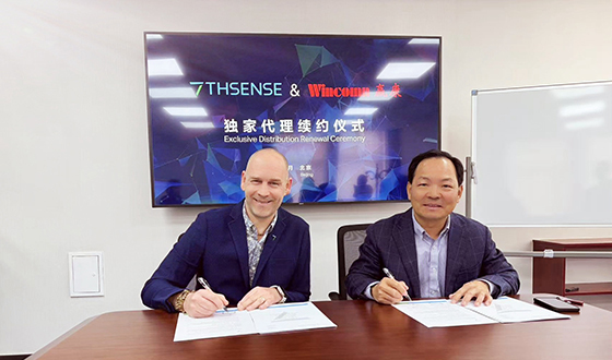 赢康科技与7thSense续约,携手共同致力高品质影像呈现 赢康科技与7thSense续约,携手共同致力高品质影像呈现