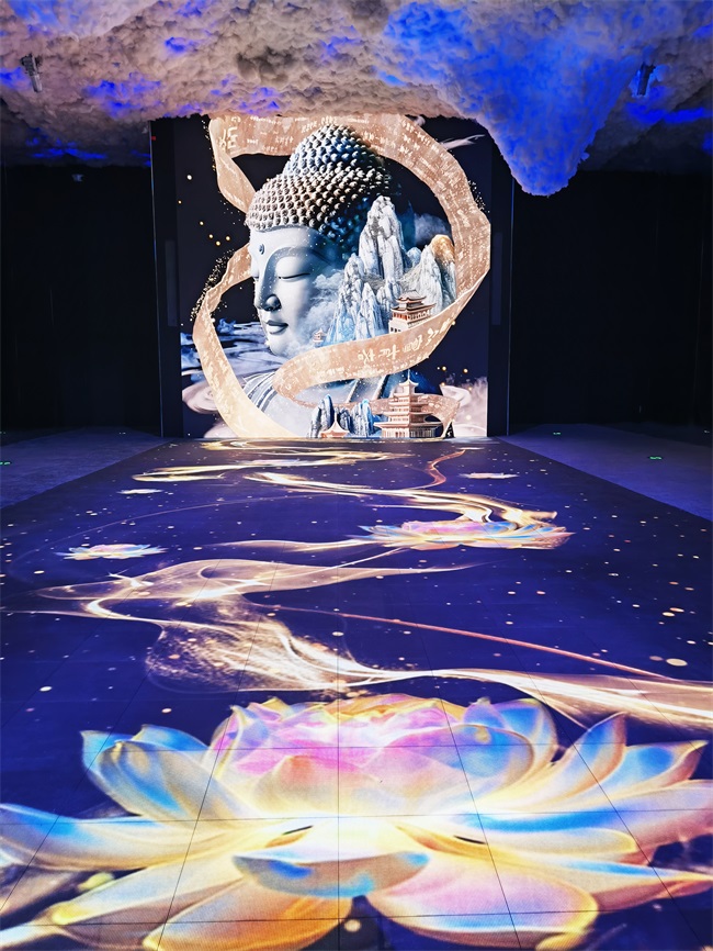 以先锋技术诠释佛学智慧，赢康参与打造《如是我闻》全景沉浸式禅意秀