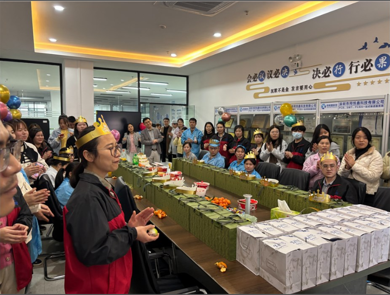 当三八妇女节撞上第一季度员工生日会