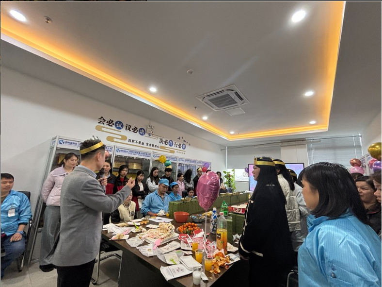 当三八妇女节撞上第一季度员工生日会