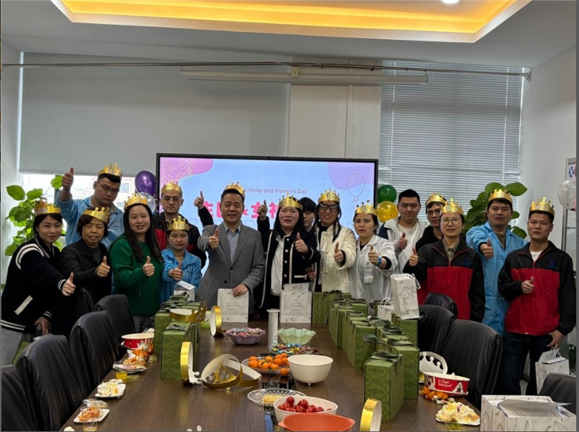 当三八妇女节撞上第一季度员工生日会