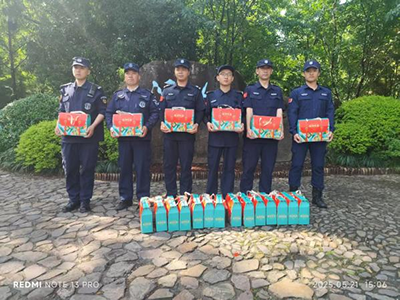 粽香暖人心 守护更有力——浙江盛安为一线保安员发放端午福利