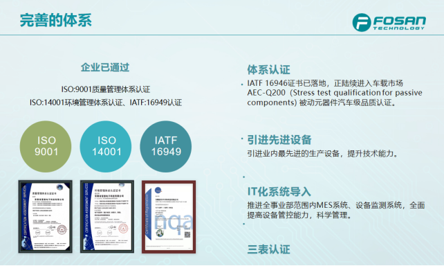 富捷电阻:卓越品质性能分析 富捷电阻:卓越品质性能分析