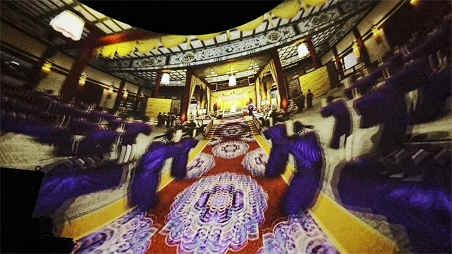 科技激活盛唐诗韵,赢康参与曲江飞行剧院球幕打造工作 科技激活盛唐诗韵,赢康参与曲江飞行剧院球幕打造工作