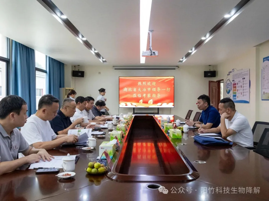 大冶市委副书记陈罡莅临公司子公司福建阳竹新材料考察,点赞“以竹代塑”绿色创新! 大冶市委副书记陈罡莅临公司子公司福建阳竹新材料考察,点赞“以竹代塑”绿色创新!