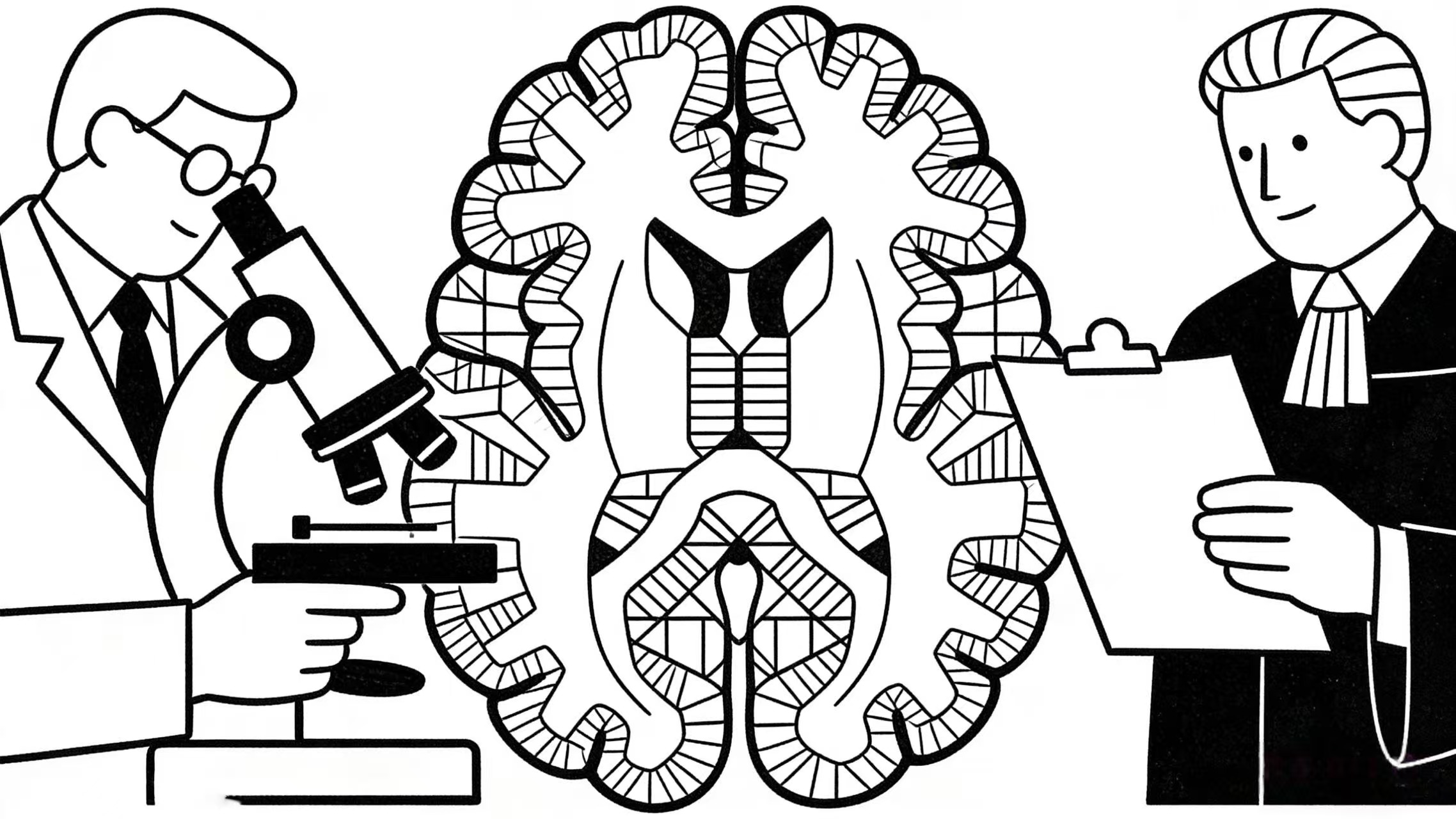 “天才在左,疯子在右,法律在中间” ——精神病人与刑事犯罪 “天才在左,疯子在右,法律在中间” ——精神病人与刑事犯罪