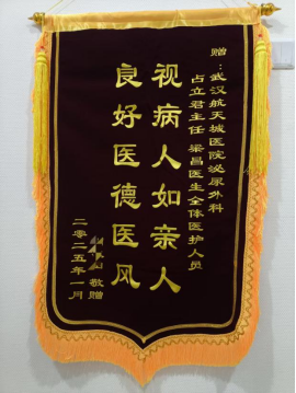 外一科2025年锦旗