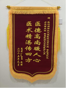 外一科2025年锦旗