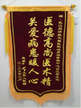 外一科2025年锦旗