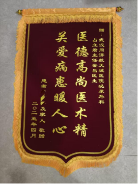 外一科2025年锦旗