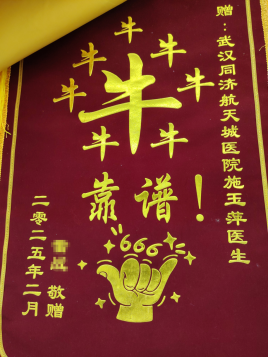 2025年内三科锦旗