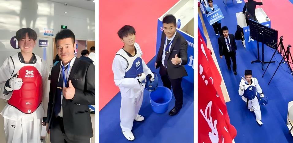我校教师挂帅出征 率武汉市跆拳道队省赛斩获五金二银 我校教师挂帅出征 率武汉市跆拳道队省赛斩获五金二银